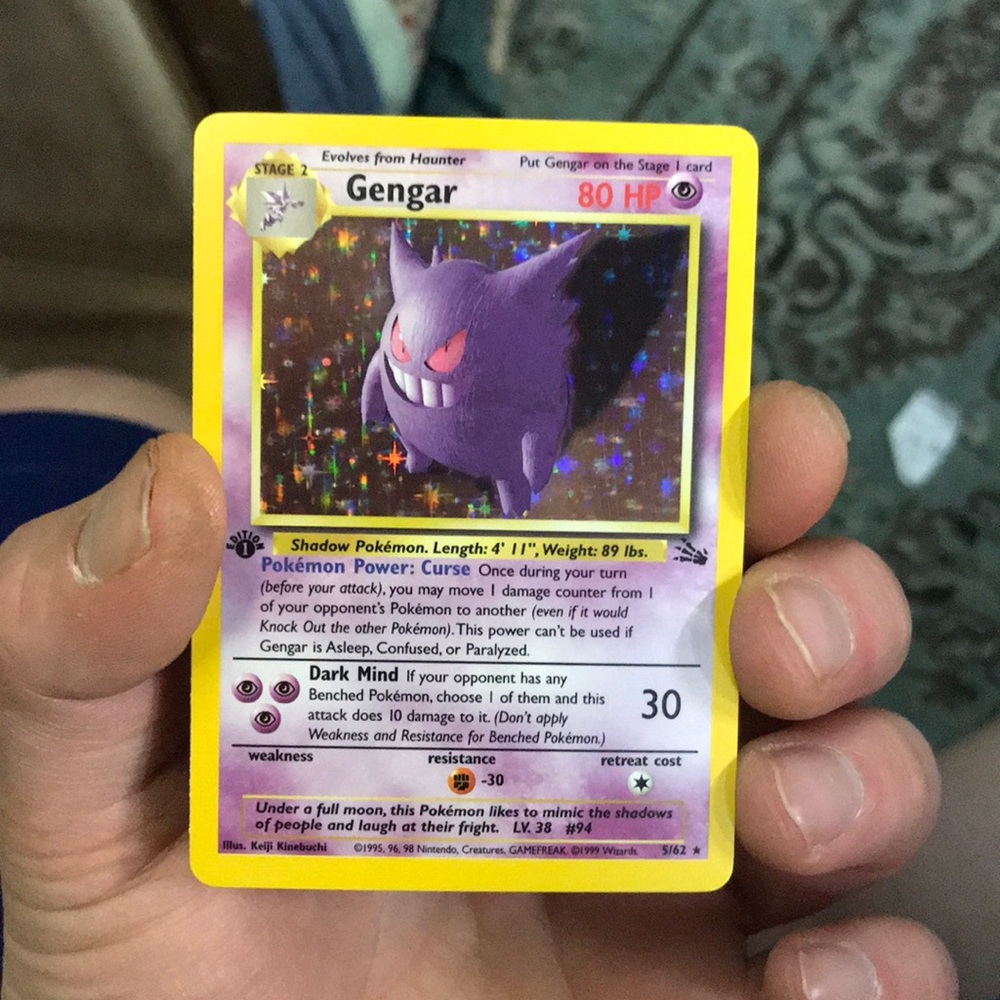 1eD Wotc fossils holographic rare